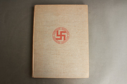 WW2 Tysk/Dansk Nazistisk udgivelse "Moderne Tysk Arkitektur". En af de bedre. A4-størrelse. Original.