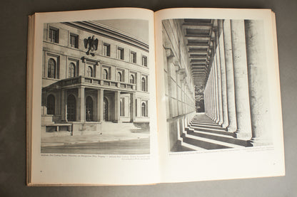 WW2 Tysk/Dansk Nazistisk udgivelse "Moderne Tysk Arkitektur". En af de bedre. A4-størrelse. Original.