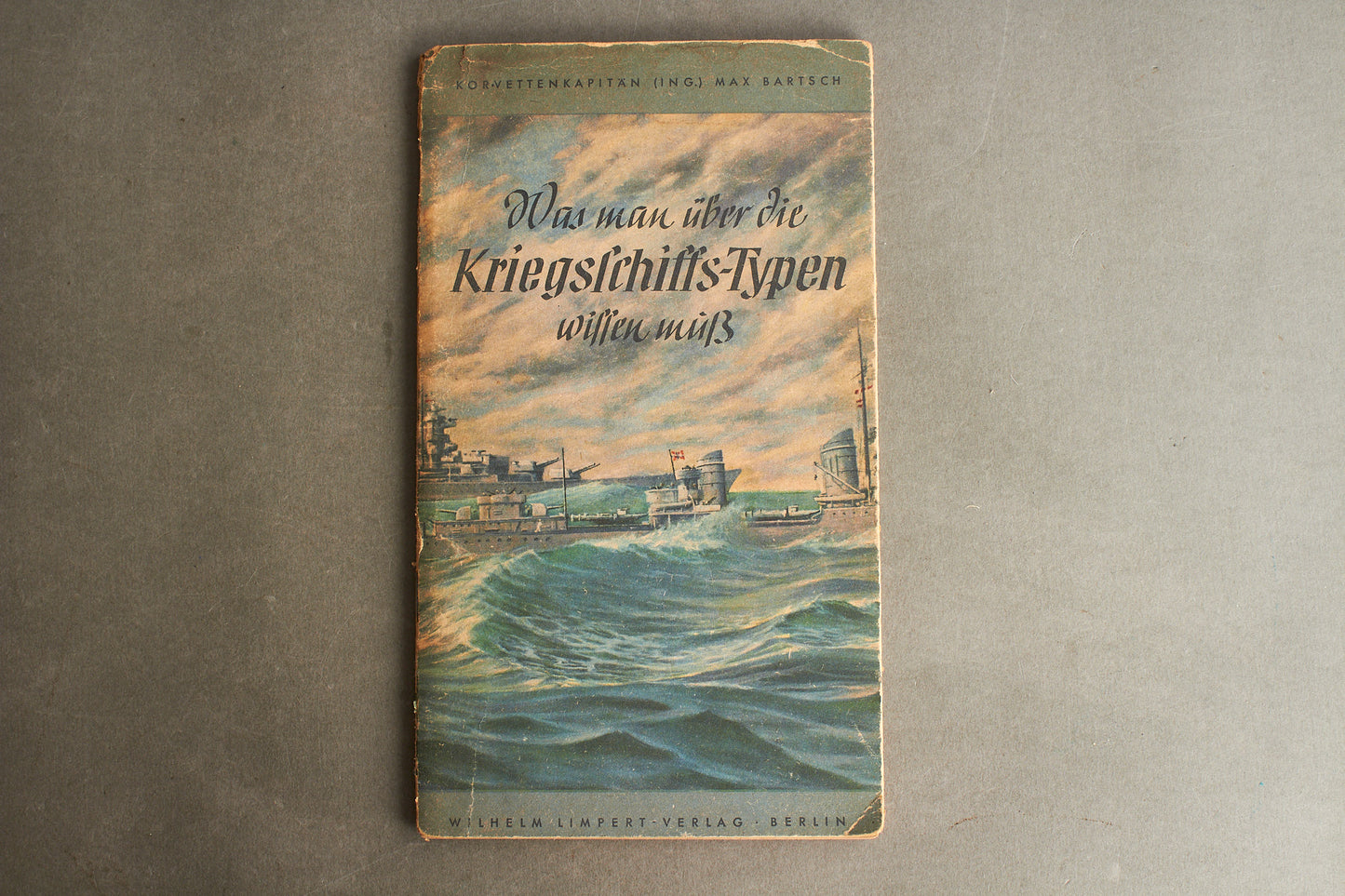 WW2 Tysk Kriegsmarine "Skibs Genkendelse" Hæfte. Original.