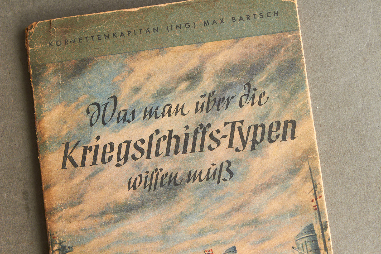WW2 Tysk Kriegsmarine "Skibs Genkendelse" Hæfte. Original.