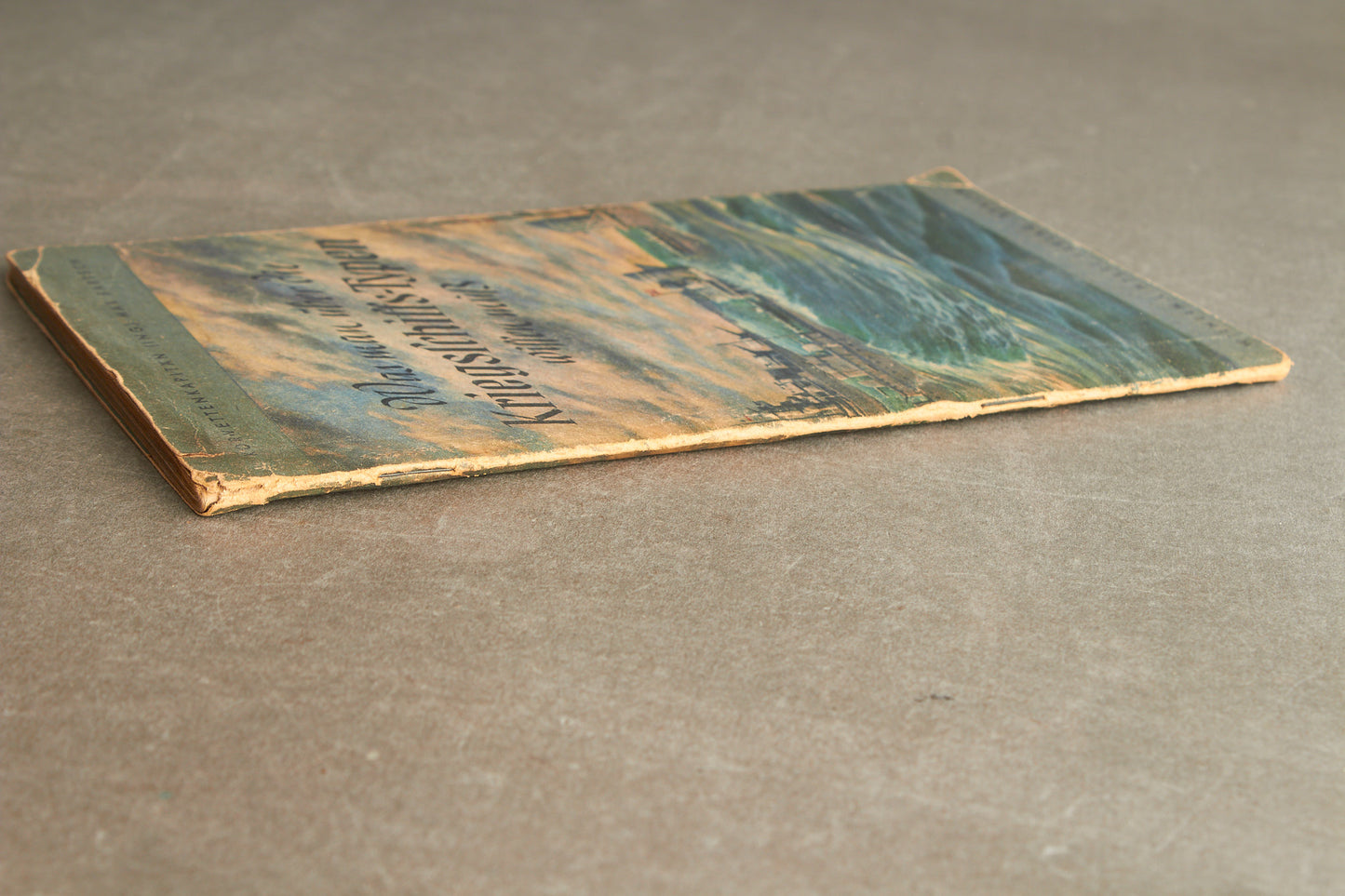 WW2 Tysk Kriegsmarine "Skibs Genkendelse" Hæfte. Original.