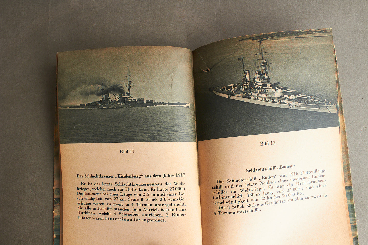 WW2 Tysk Kriegsmarine "Skibs Genkendelse" Hæfte. Original.