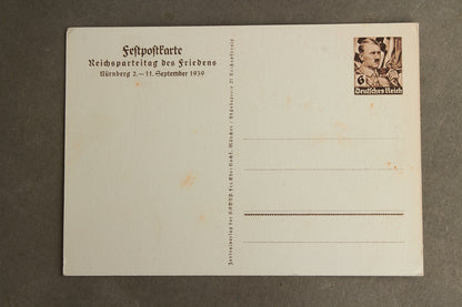 WW2 Tysk NSDAP Postkort. Original.