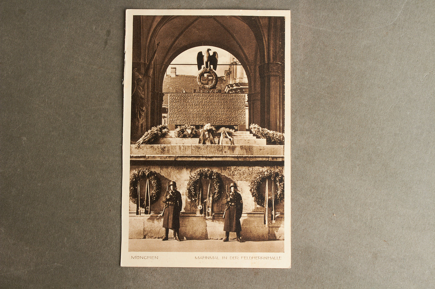 WW2 Tysk NSDAP Postkort. Original.