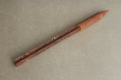 WW1 Tysk "Flyverpil" Kastet ud fra de tyske fly over allierede skyttegrave i hundredvis af gangen. Original.