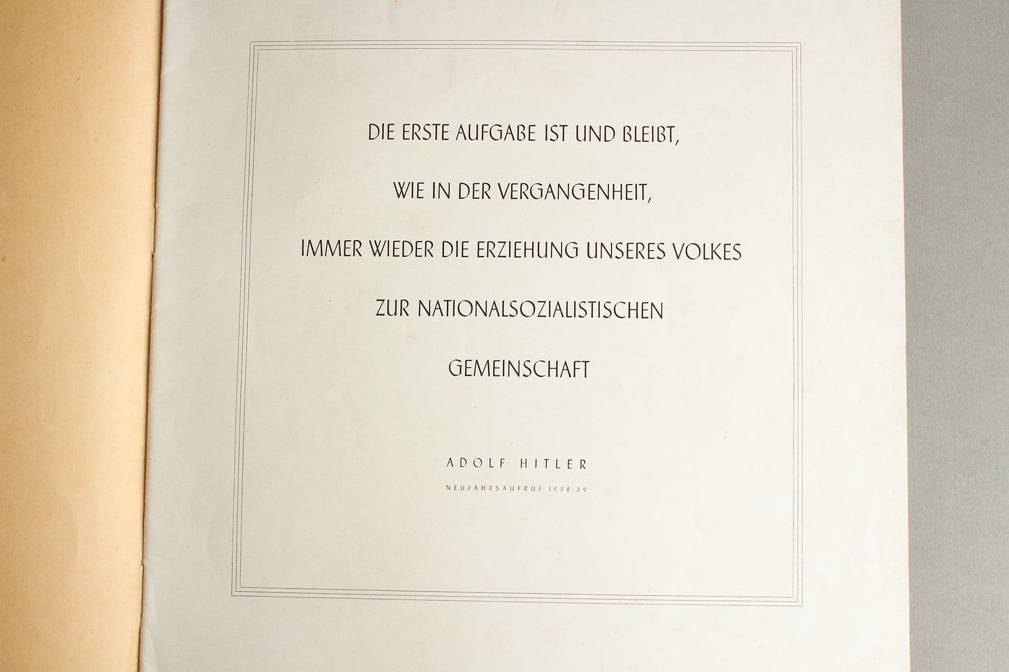 WW2 Tysk DAF Blad (På størrelse med Signal Blad / A3 størrelse). Original.