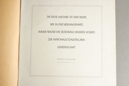 WW2 Tysk DAF Blad (På størrelse med Signal Blad / A3 størrelse). Original.