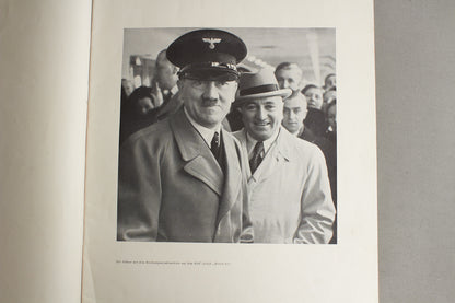 WW2 Tysk DAF Blad (På størrelse med Signal Blad / A3 størrelse). Original.