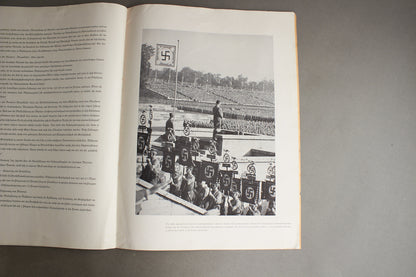 WW2 Tysk DAF Blad (På størrelse med Signal Blad / A3 størrelse). Original.
