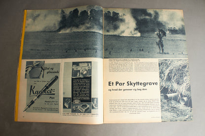 WW2 Tysk Signal Blad. Ubåd forside. Original.