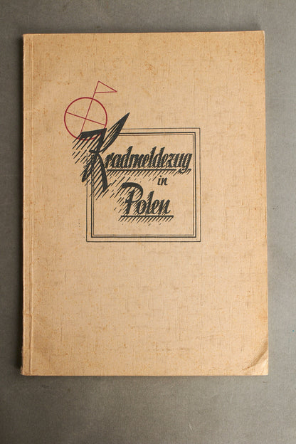 WW2 Tysk Hæfte om Felttoget i Polen. Original.