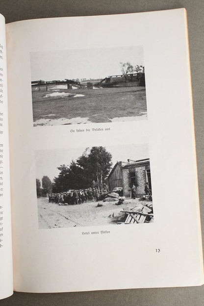 WW2 Tysk Hæfte om Felttoget i Polen. Original.
