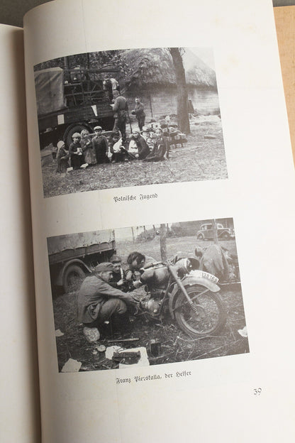 WW2 Tysk Hæfte om Felttoget i Polen. Original.
