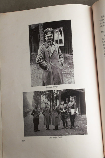 WW2 Tysk Hæfte om Felttoget i Polen. Original.