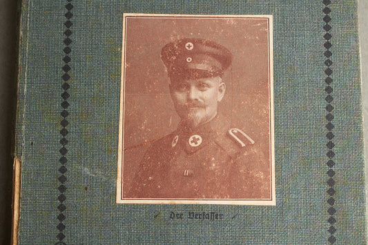 WW1 Tysk Sanitäter bog. Original.