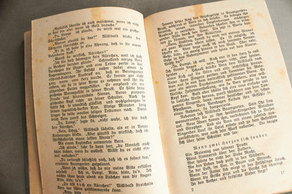 WW1 Tysk Sanitäter bog. Original.