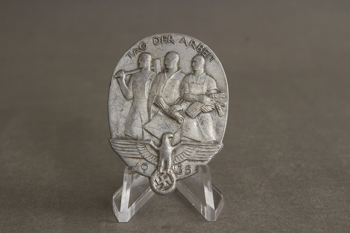 WW2 Tysk Tinnie / Dagsbadge. Original.