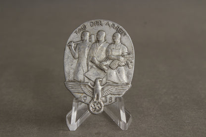 WW2 Tysk Tinnie / Dagsbadge. Original.
