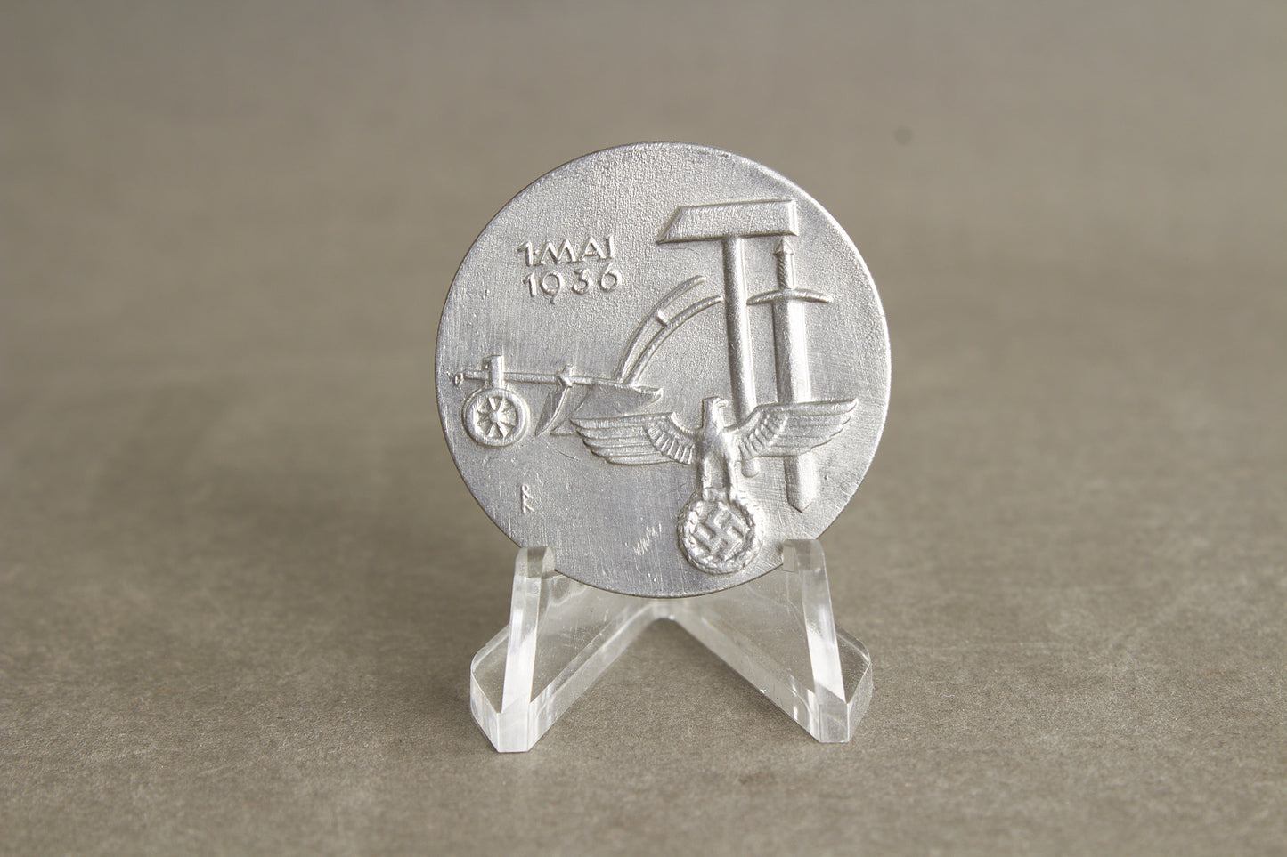 WW2 Tysk Tinnie / Dagsbadge. Original.