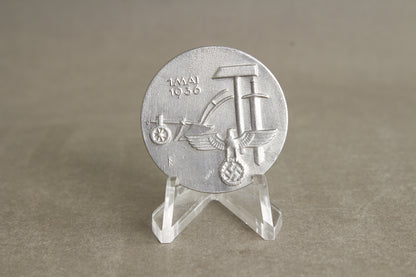 WW2 Tysk Tinnie / Dagsbadge. Original.