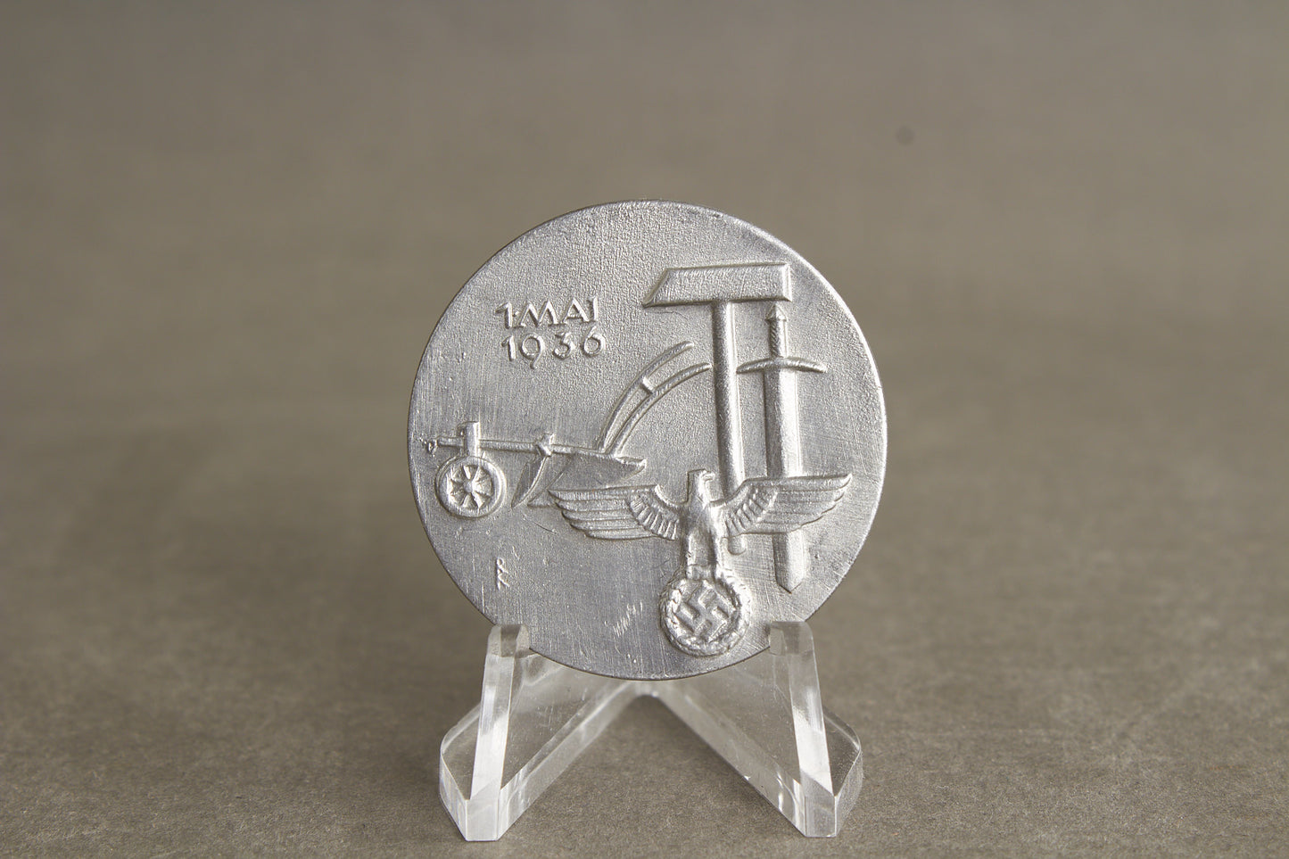 WW2 Tysk Tinnie / Dagsbadge. Original.