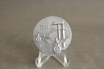 WW2 Tysk Tinnie / Dagsbadge. Original.