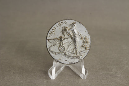 WW2 Tysk Tinnie / Dagsbadge. Original.