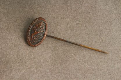 WW2 Tysk DLRG Medlemspin i Bronze. Original.