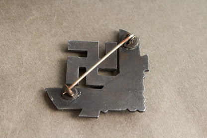 WW2 Tysk RADwJ Broche. Original.