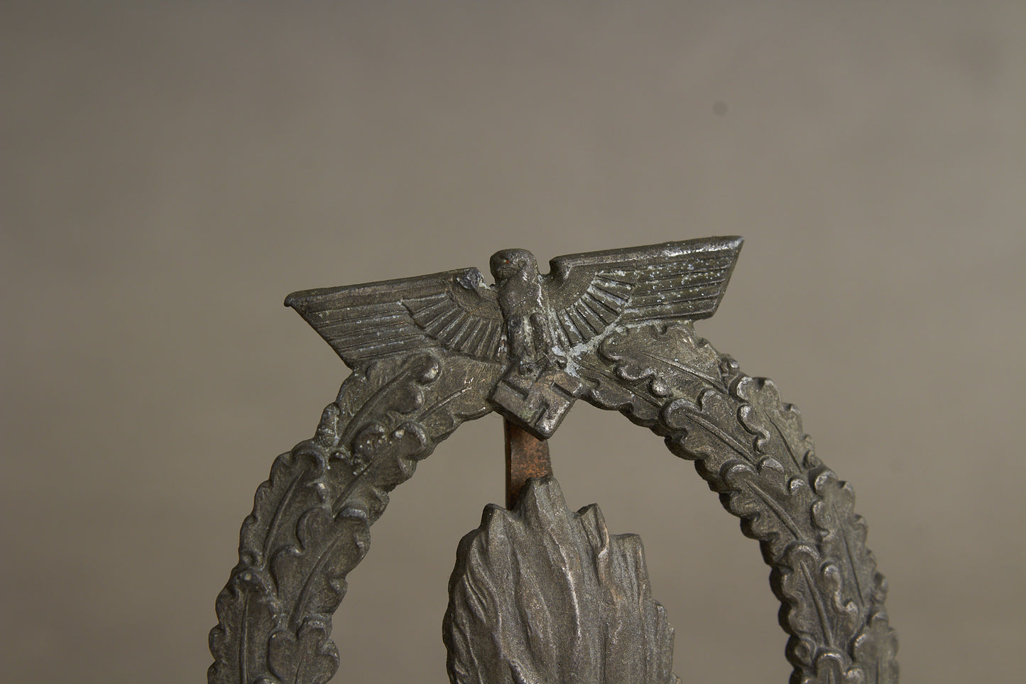 WW2 Tysk Kriegsmarine "Minensucher-Kriegsabzeichen". Fremstiller R.S.. Original.
