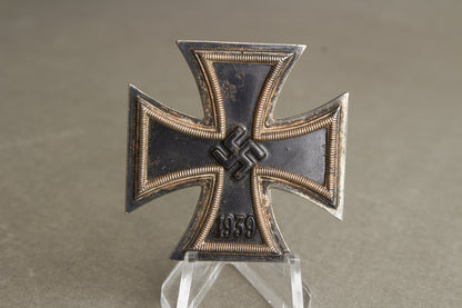 WW2 Tysk Jernkors 1. Klasse. Med fremstiller L/15. Original.