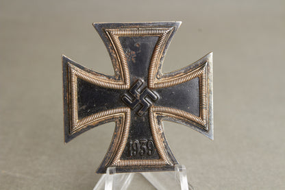 WW2 Tysk Jernkors 1. Klasse. Med fremstiller L/15. Original.