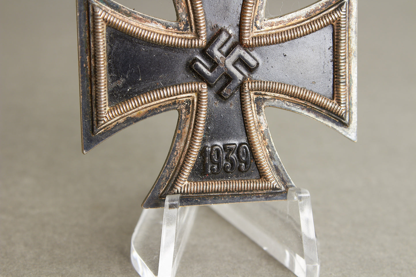 WW2 Tysk Jernkors 1. Klasse. Med fremstiller L/15. Original.