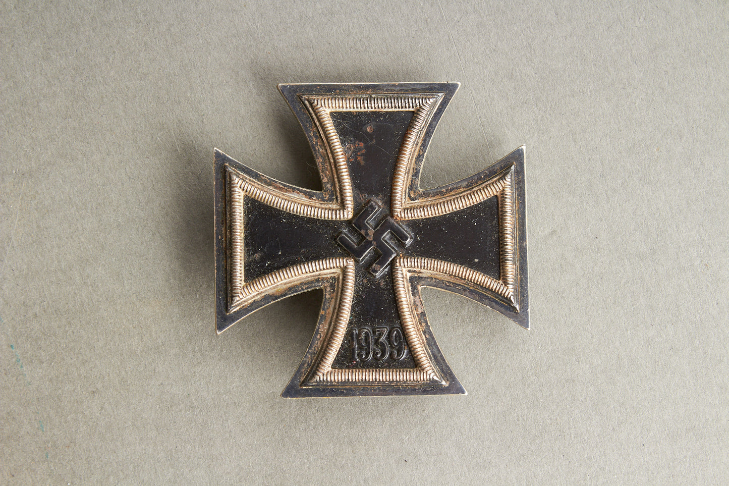 WW2 Tysk Jernkors 1. Klasse. Med fremstiller L/15. Original.