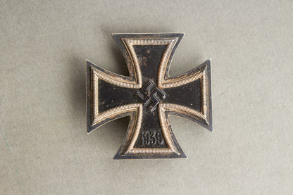 WW2 Tysk Jernkors 1. Klasse. Med fremstiller L/15. Original.