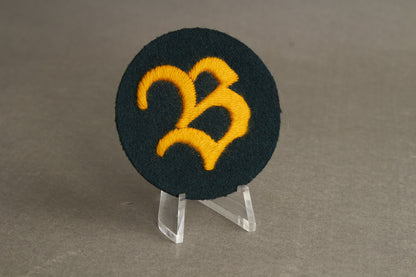 WW2 Tysk Wehrmacht Specialist Ærmemærke. Med fremstiller. Original.