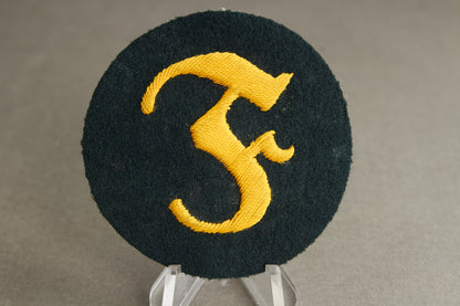 WW2 Tysk Wehrmacht Specialist Ærmemærke. Med fremstiller. Original.