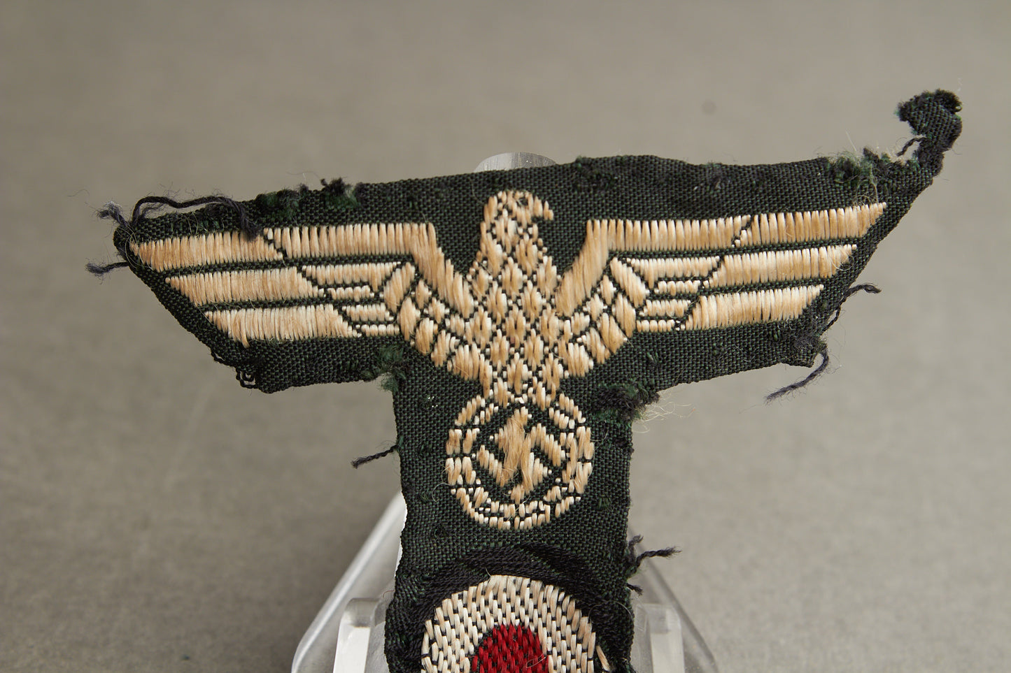 WW2 Tysk Belgisk Lavet M43 Kasket Ørn. Original.