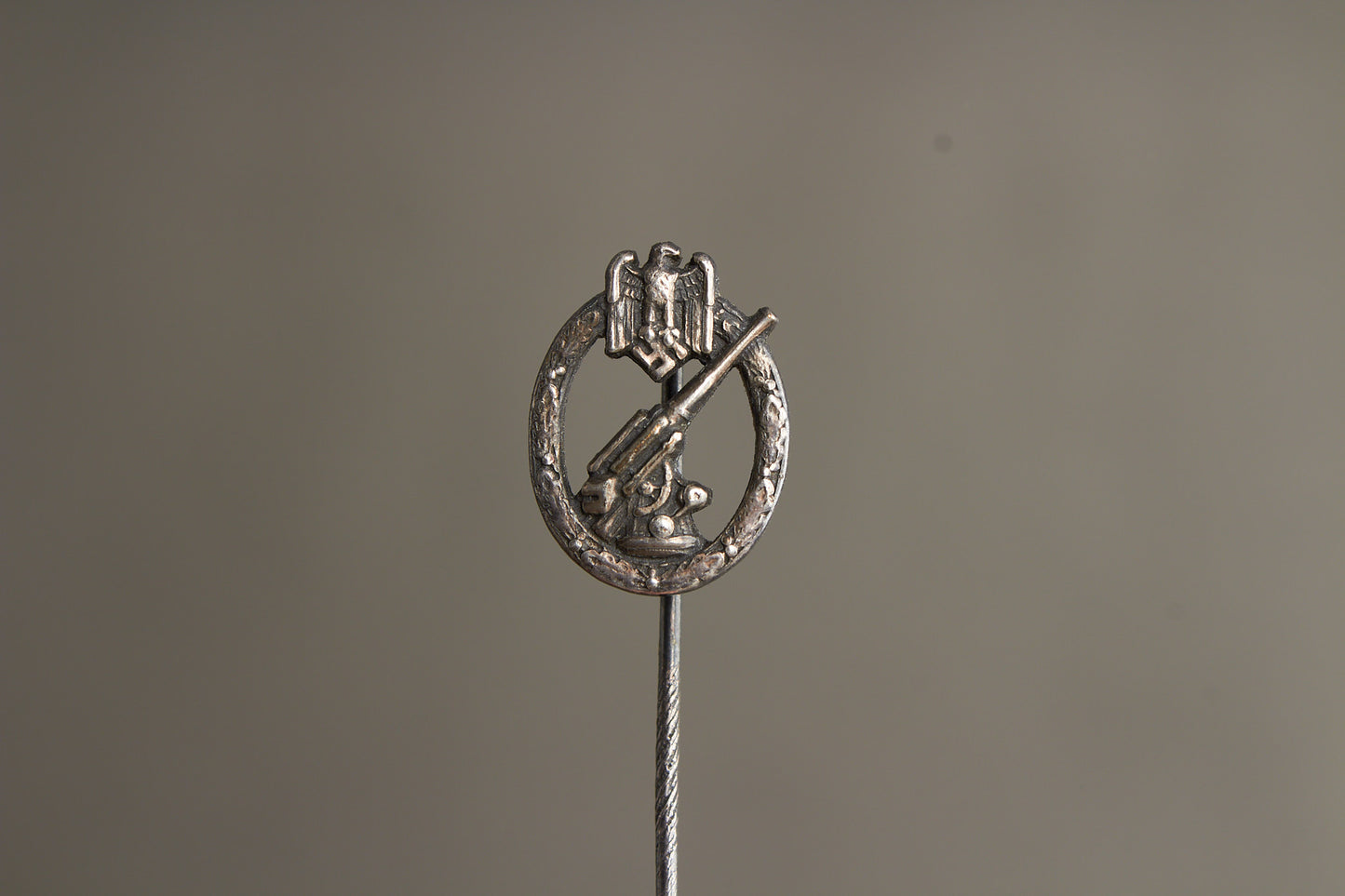 WW2 Tysk Wehrmacht Flakkampf Abzeichen Miniature. Sjælden! Original.