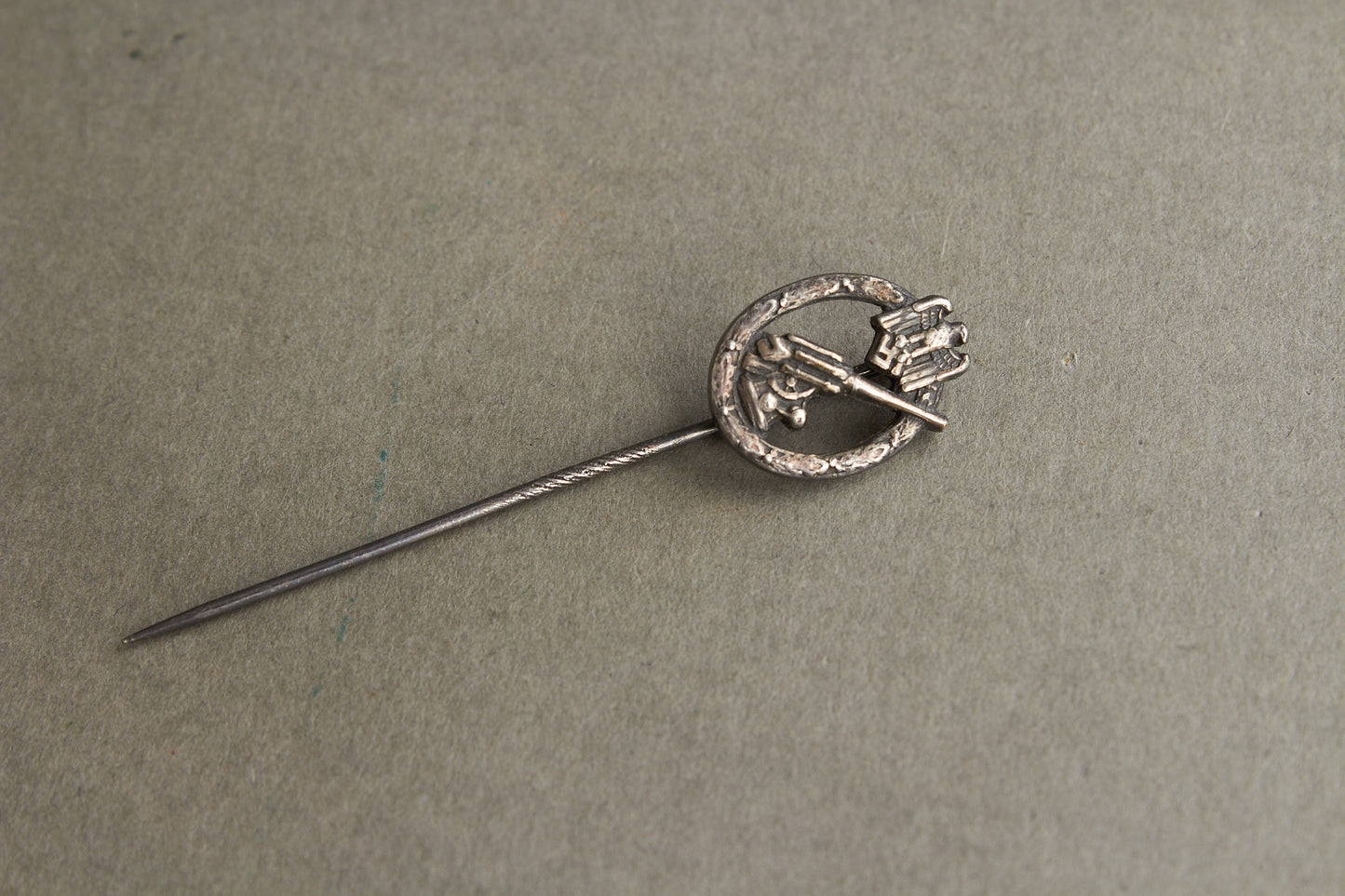 WW2 Tysk Wehrmacht Flakkampf Abzeichen Miniature. Sjælden! Original.