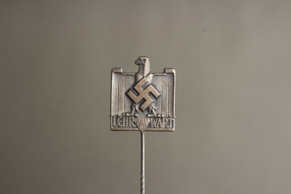 WW2 Tysk DRL "Lehrwart" Medlemspin. Sjælden. Original.