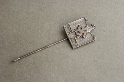WW2 Tysk DRL "Lehrwart" Medlemspin. Sjælden. Original.