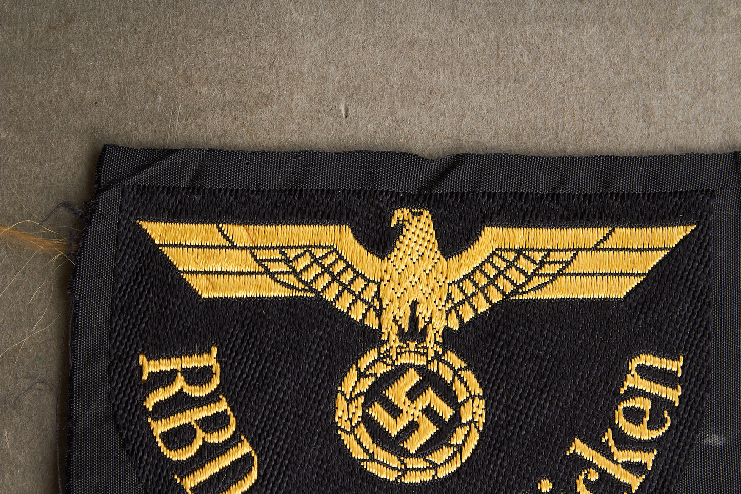 WW2 Tysk RBD Ærmeørn. Original.