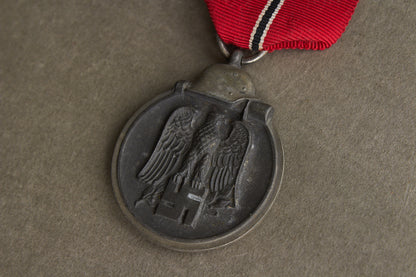 WW2 Tysk Østfront Medalje. Original.