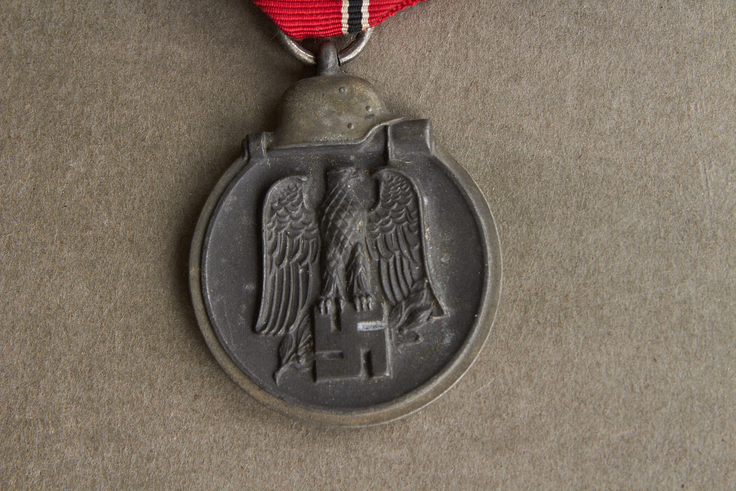 WW2 Tysk Østfront Medalje. Original.