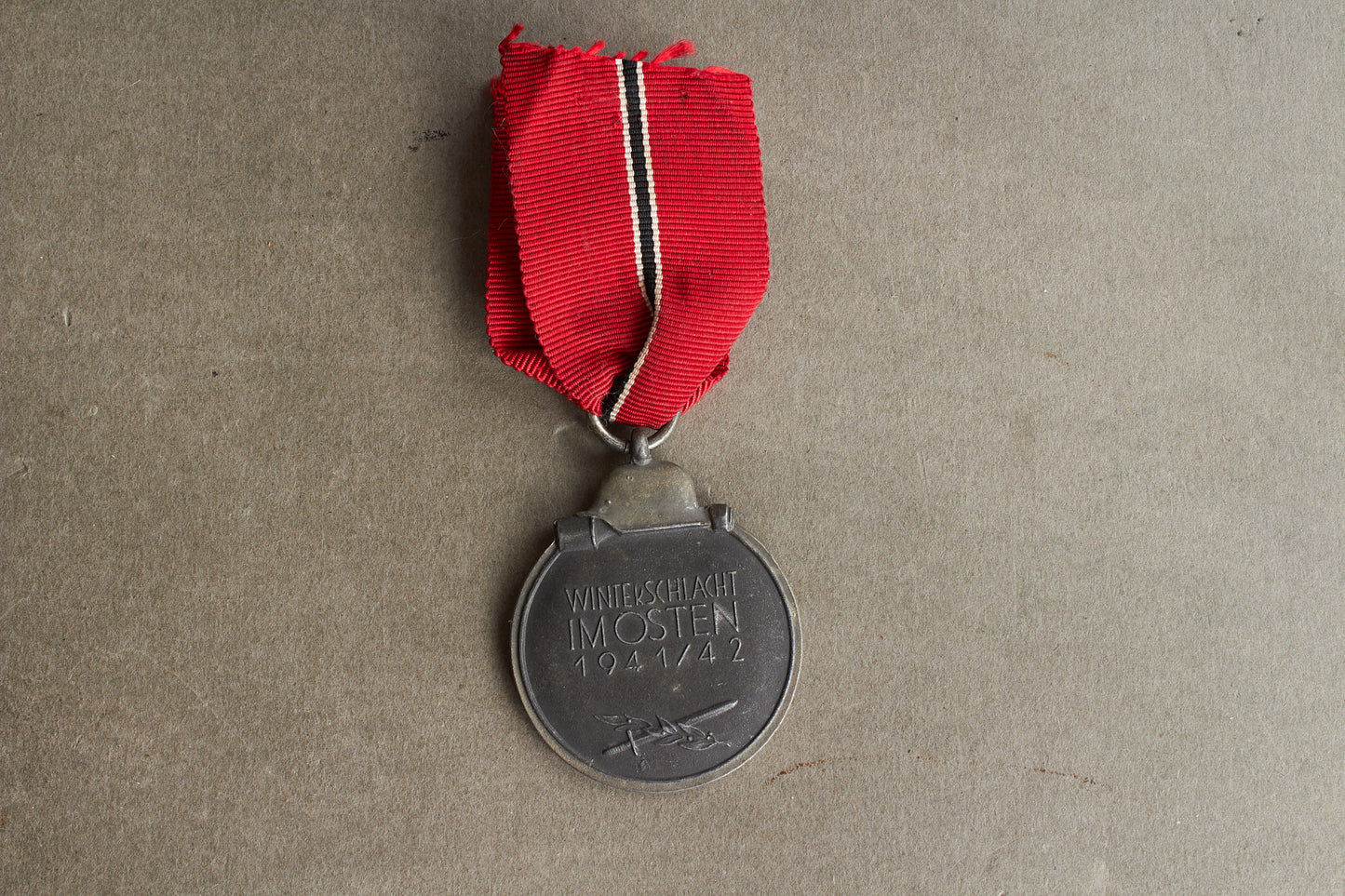 WW2 Tysk Østfront Medalje. Original.