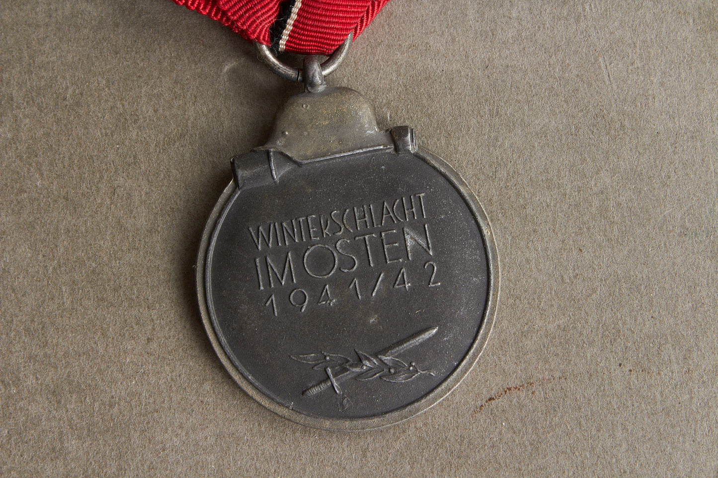 WW2 Tysk Østfront Medalje. Original.