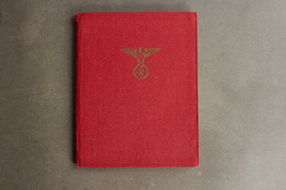 WW2 Tysk NSDAP Medlemsbog. Tidlig. Sjælden! Original.
