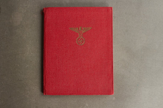 WW2 Tysk NSDAP Medlemsbog. Tidlig. Sjælden! Original.
