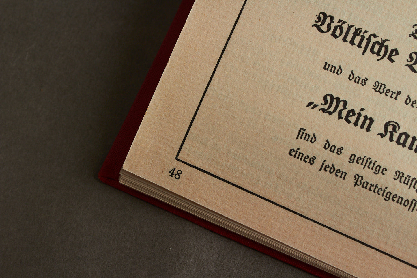 WW2 Tysk NSDAP Medlemsbog. Tidlig. Sjælden! Original.